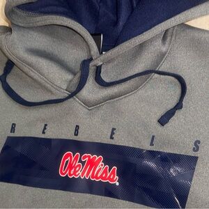Nike OLE MISS REBELS Sideline Lux hoodie men’s SHIRT size MEDIUM